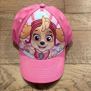 Nickelodeon Girls Paw Patrol Toddler Pink Sky Baseball Cap - 100% Cotton